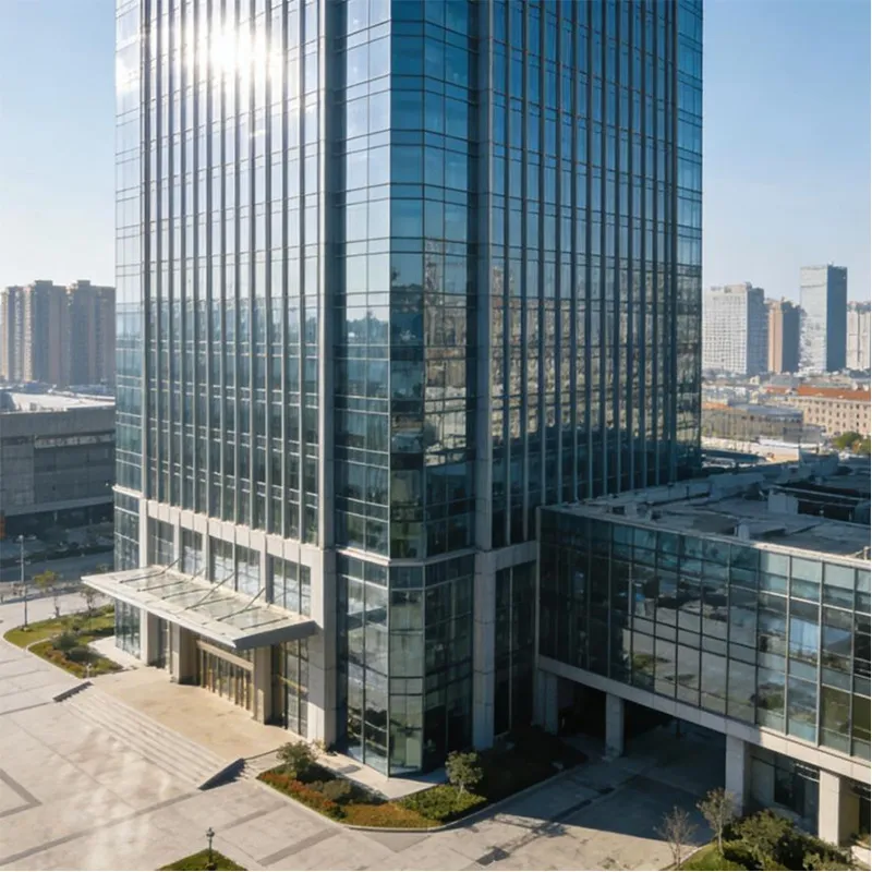 Профили для стеклянных фасадов (стоечно-ригельных систем)