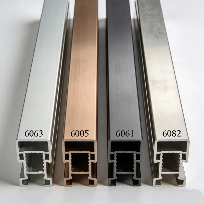 Профили из сплавов марок 6063/6005/6061/6082