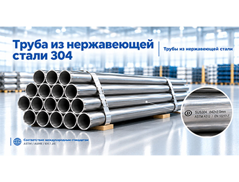 Труба из нержавеющей стали 304
