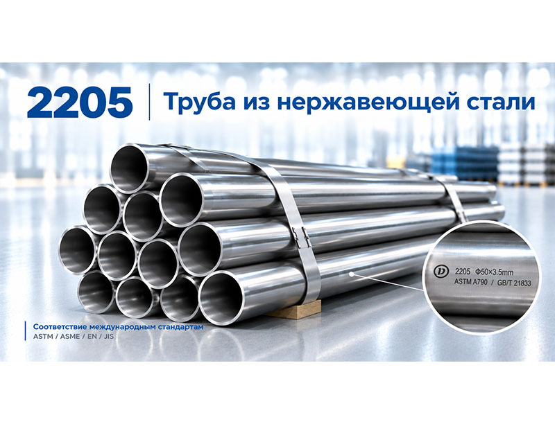 Труба из нержавеющей стали 2205