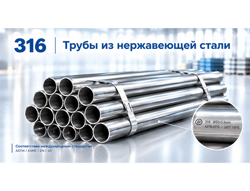 Труба из нержавеющей стали 316
