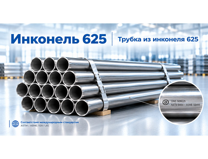 Трубка из инконеля 625