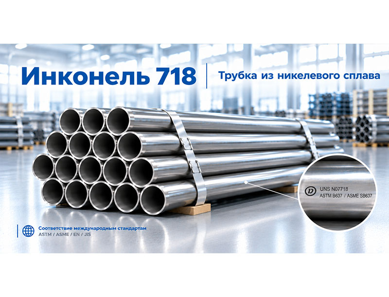 Трубка из инконеля 718