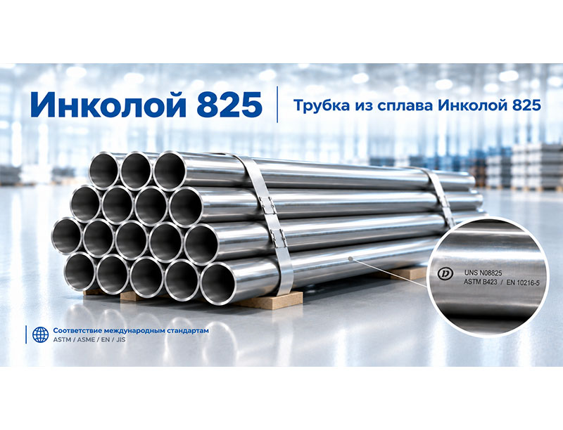 Трубка из сплава Инколой 825