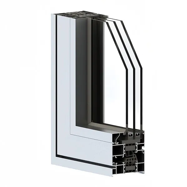 90 серия распашных окон и дверей