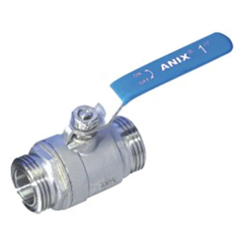 1000WOG) Двухсоставной шаровой кран с наружной резьбой