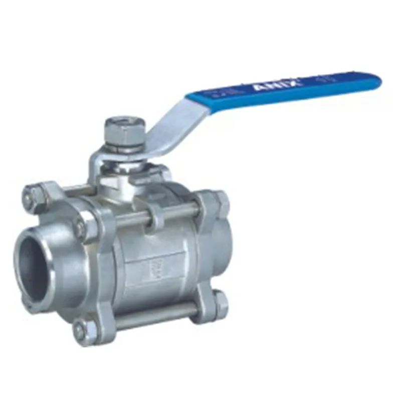 1000WOG) Трехсоставной сварной шаровой кран