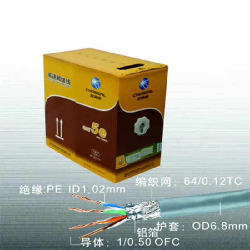 Кабель экранированный категории 5e