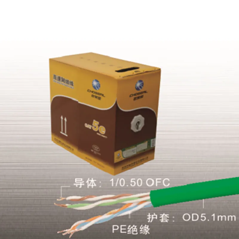 Низкодымный безгалогенный сетевой кабель