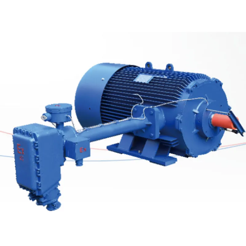 Взрывозащищенные трехфазные асинхронные двигатели для вентиляторов серии YBF3