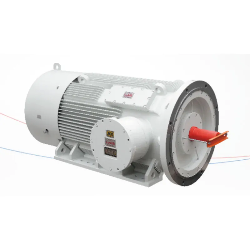 Взрывозащищенные трехфазные асинхронные двигатели с частотным регулированием скорости серии YBBP