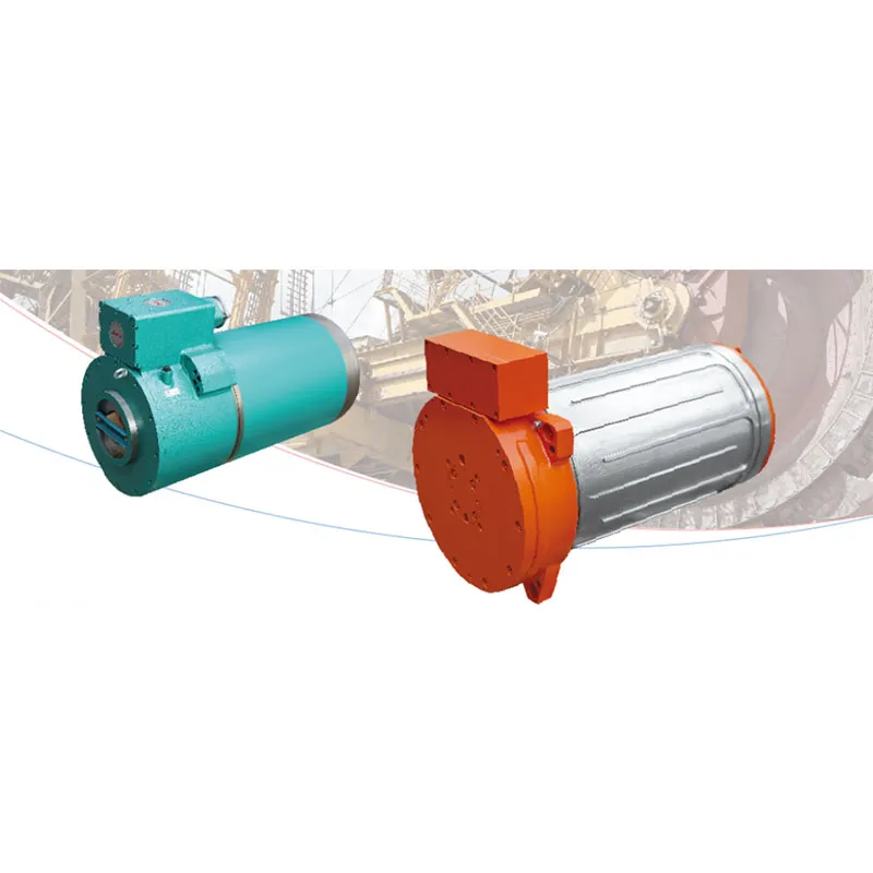 Взрывозащищенный трехфазный асинхронный электродвигатель для режущей секции угледобывающих комбайнов