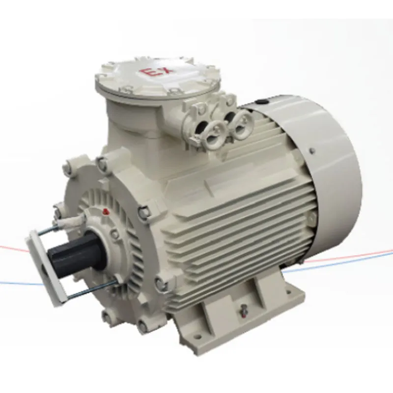 Высокоэффективные взрывозащищенные трехфазные асинхронные двигатели серии YBX4