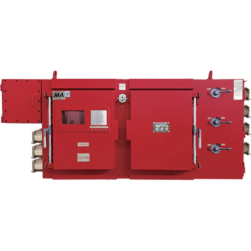 Серия комбинированных выключателей: взрывозащищенные и искробезопасные многоцепные высоковольтные вакуумные электромагнитные пускатели для шахт