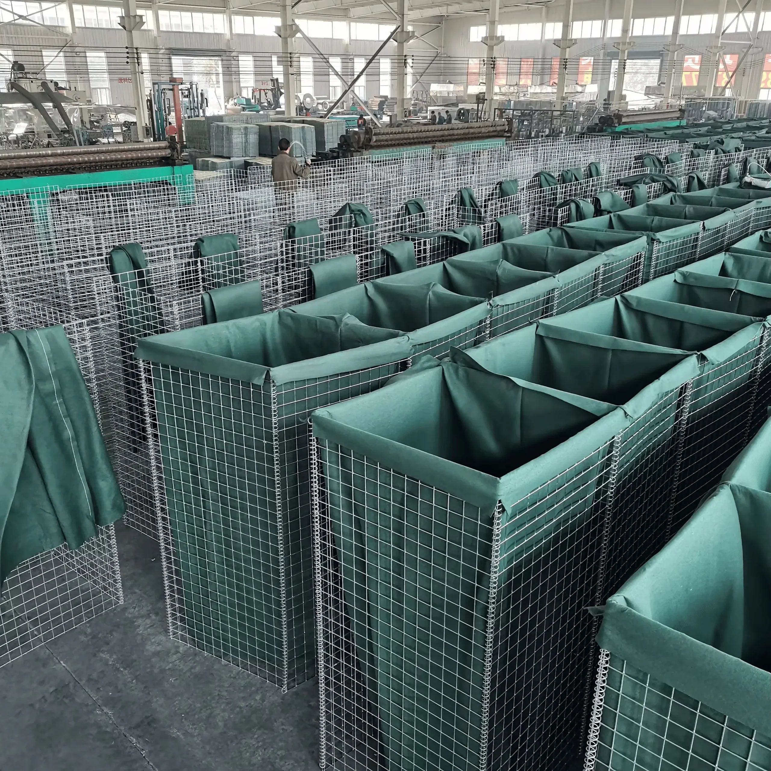 Габион для защиты от взрывов