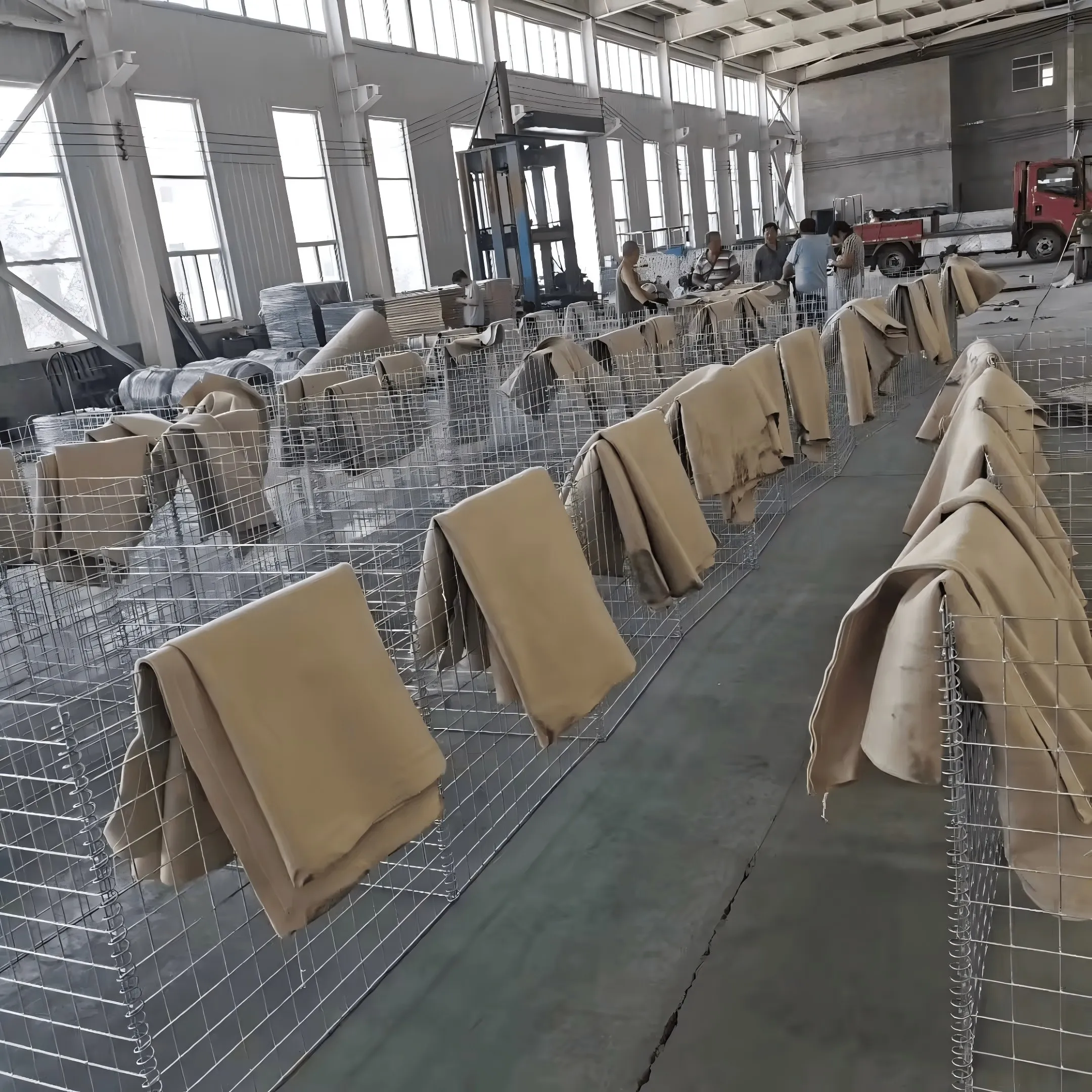 Габион для защиты от взрывов