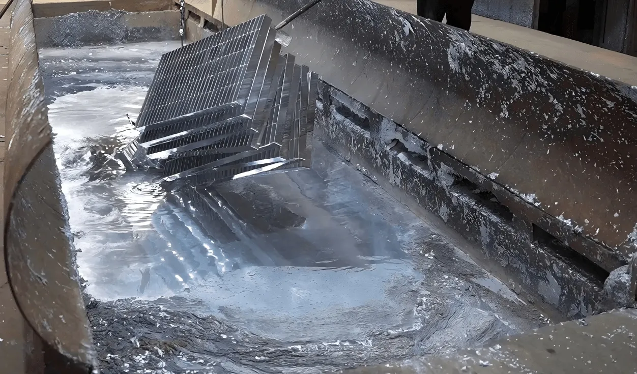 Процесс горячего цинкования