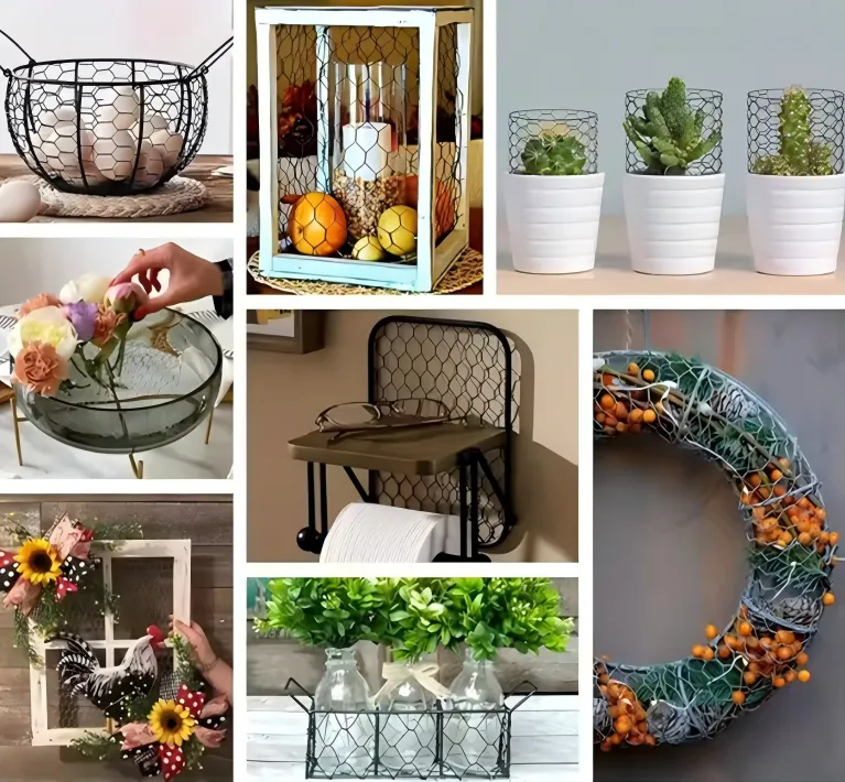 В нашей жизни используется шестиугольная сеть.