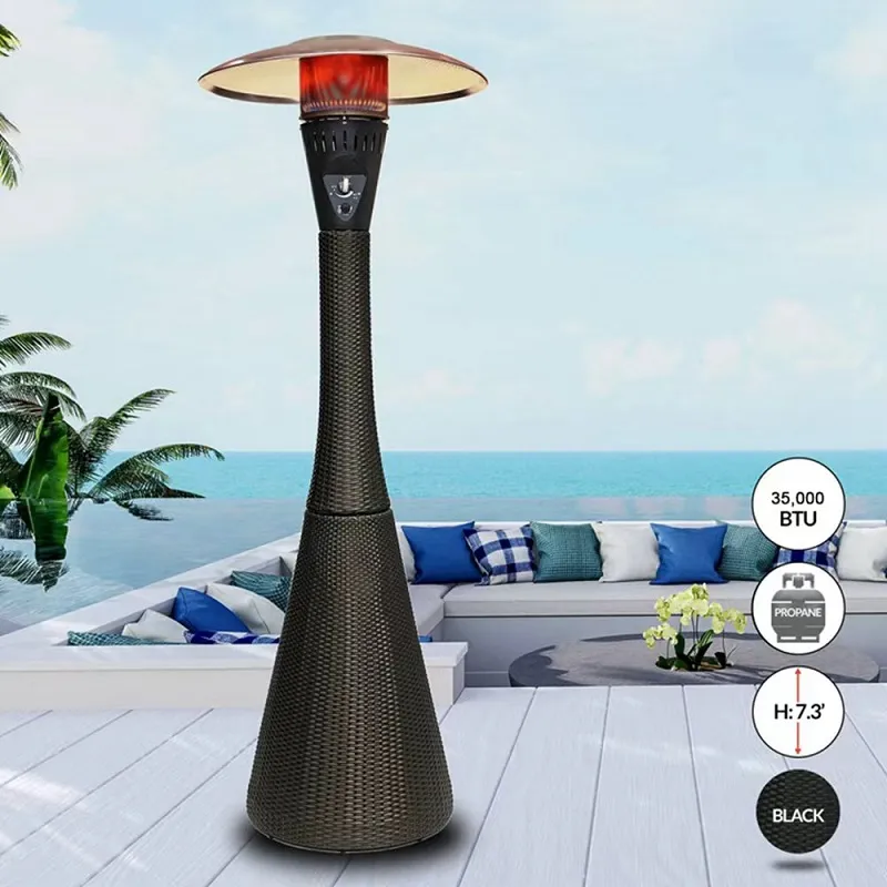 GPH-W001Газовый обогреватель для патио грибного типа 10 кВт