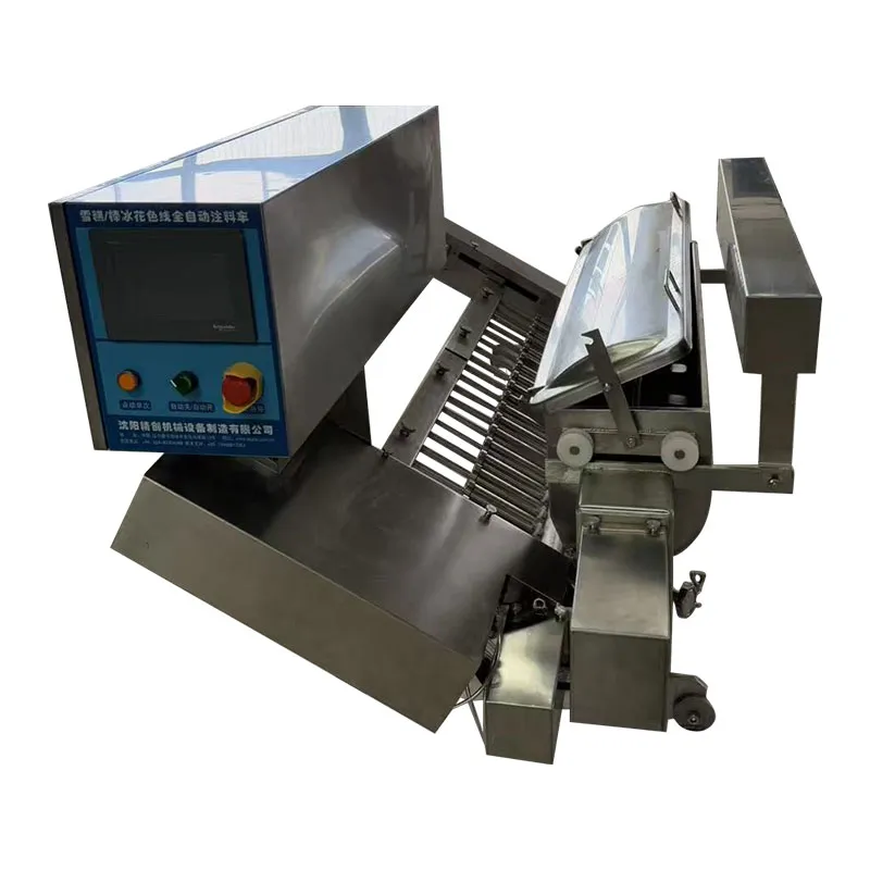 18-рядная сервоприводная тележка для дозирования ингредиентов с углом 120°