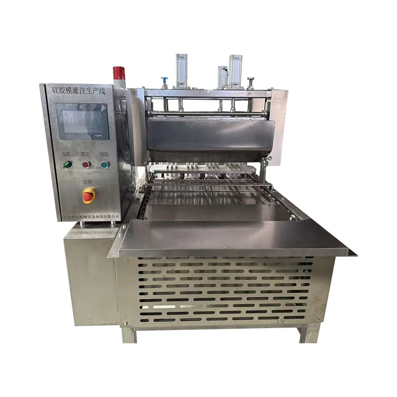 Линия для дозирования ледяных шаров в силиконовые формы (сервоприводная)