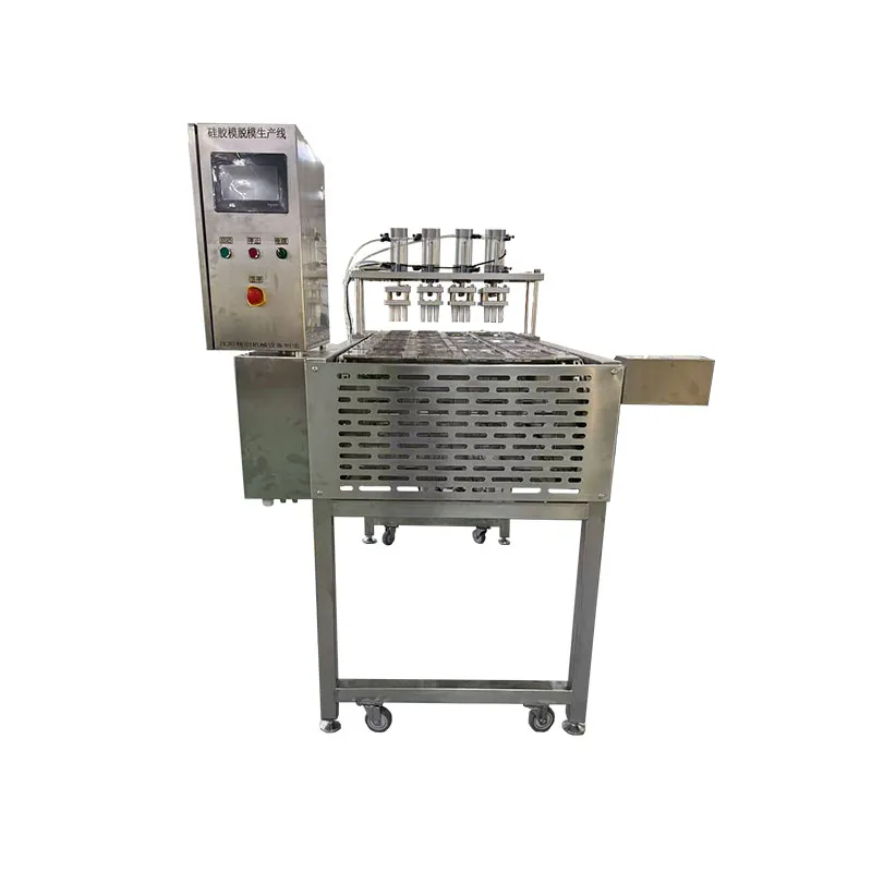 Линия для извлечения ледяных шаров из силиконовых форм (пневматическая)