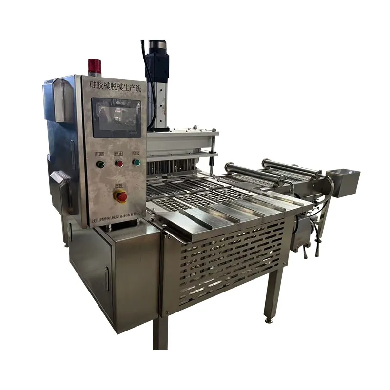 Линия для извлечения ледяных шаров из силиконовых форм (сервоприводная)