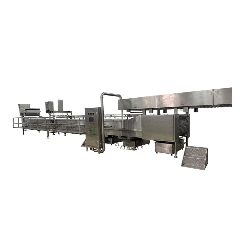 Линия для производства ледяного лотоса с разноцветным рисунком