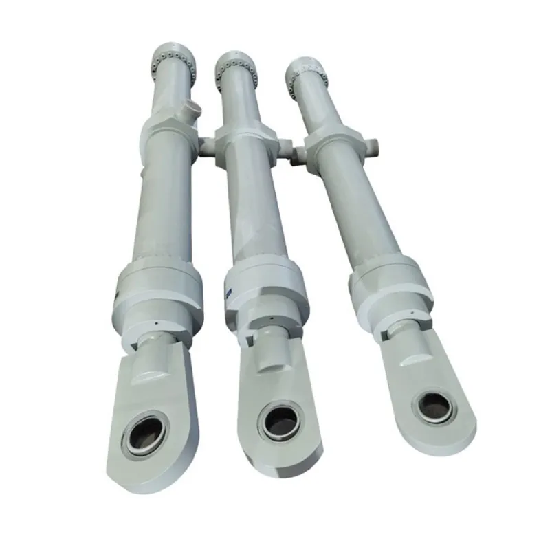 Гидравлический цилиндр для смены валков на производственной линии сталелитейного завода