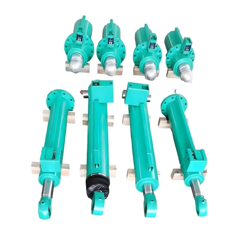 Гидроцилиндр поперечного перемещения верхней и нижней балки TRD для строительной техники