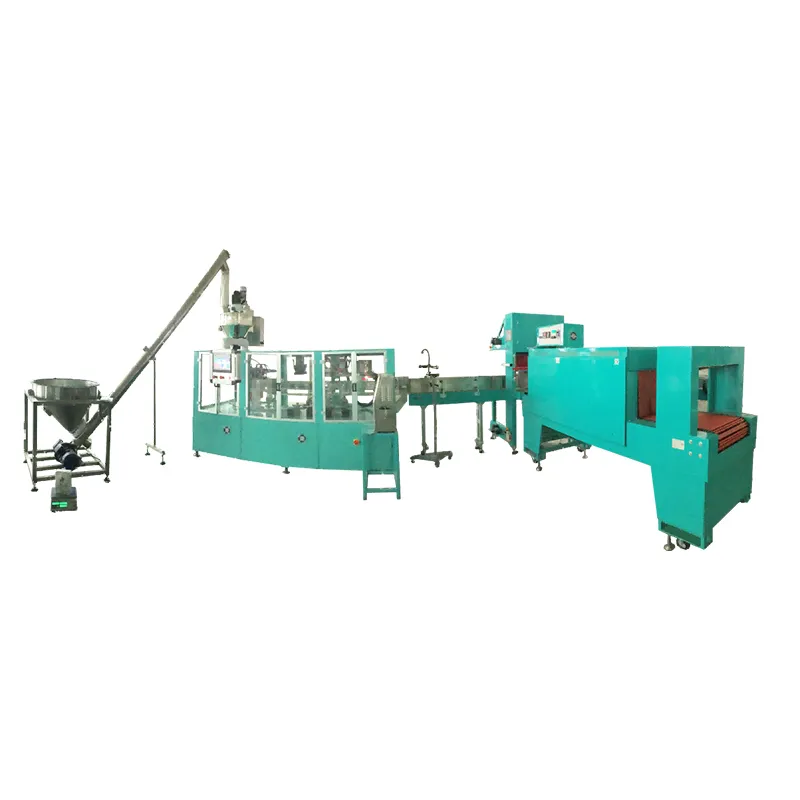 Полностью автоматическая машина для фасовки муки в бумажные пакеты