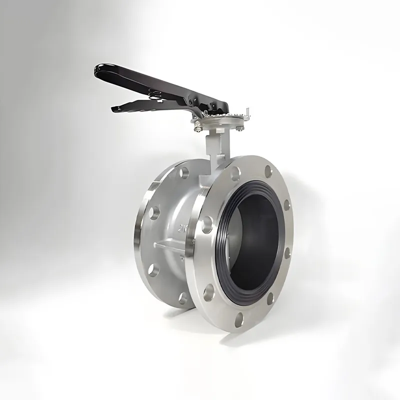 Затвор дисковый соосный