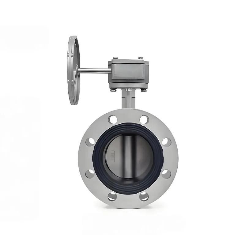 Затвор дисковый соосный