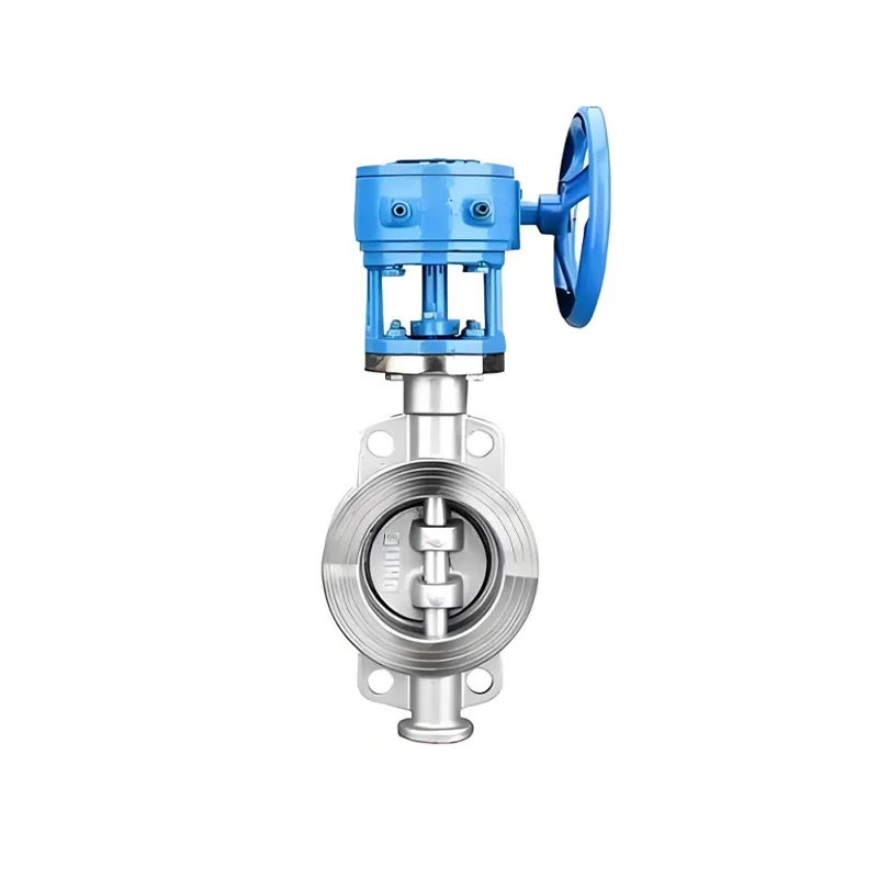 Затвор дисковый трехэксцентриковый