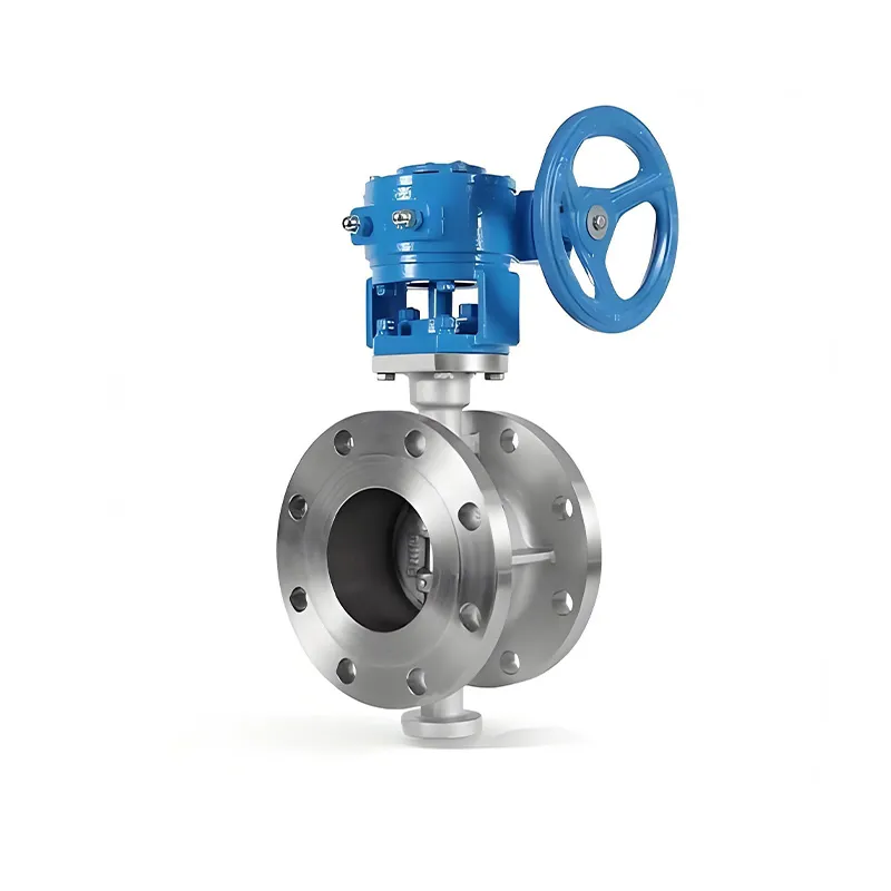 Затвор дисковый трехэксцентриковый