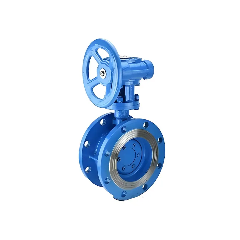 Затвор дисковый трехэксцентриковый