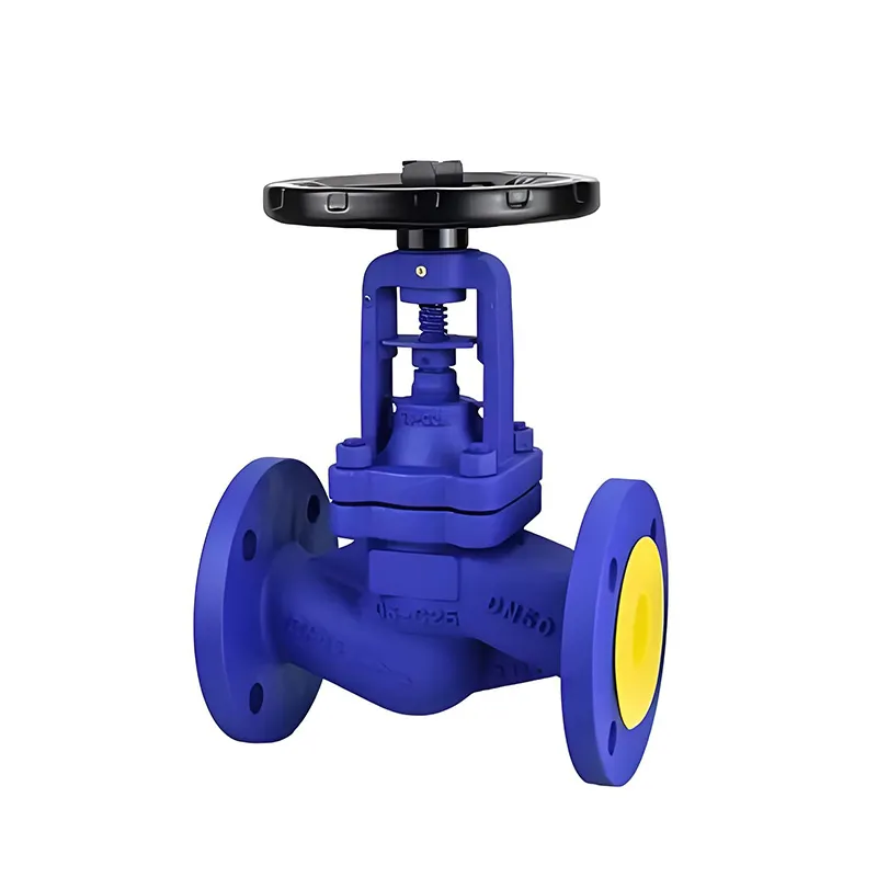 Клапан запорный сильфонный