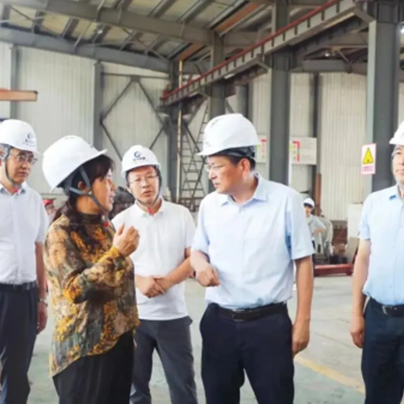 Исследовательская группа Народной прокуратуры города Яньань посетила нашу компанию для изучения работы по «прокурорской защите предприятий»