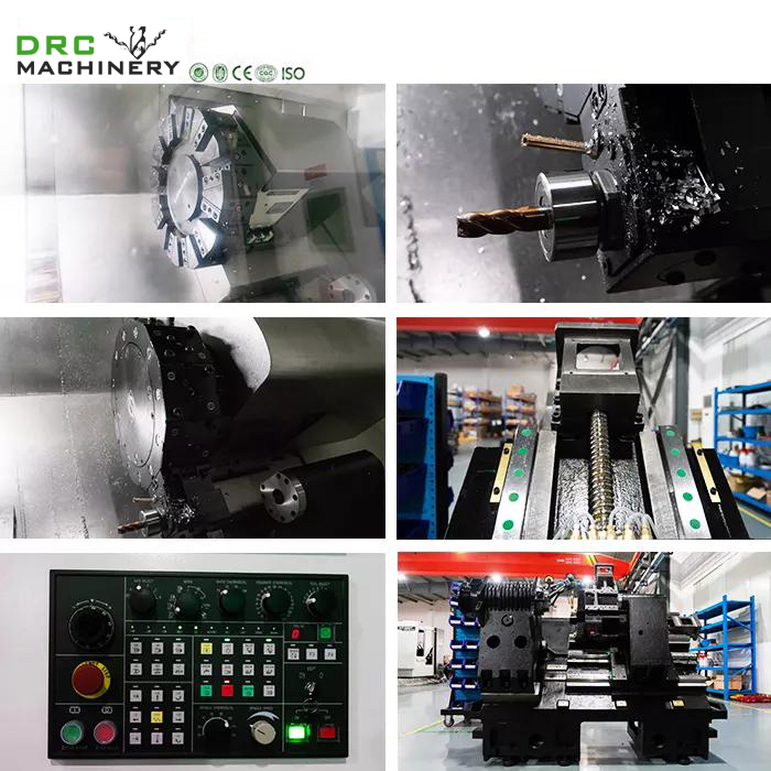 CT8 CNC бұрау 4 осьті әмбебап айналмалы орталық