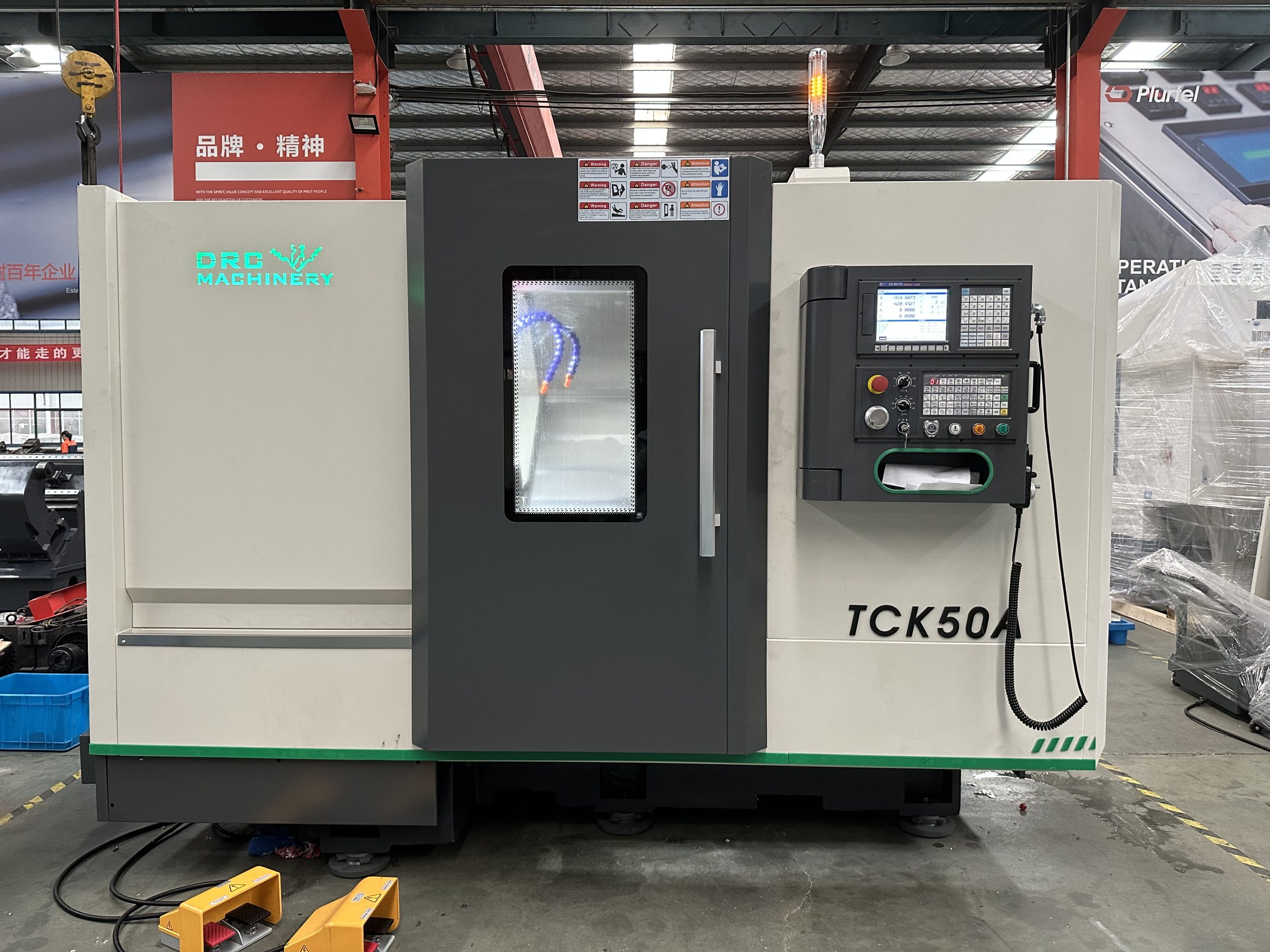 TCK50A CNC টিল্ট বেড লেদ