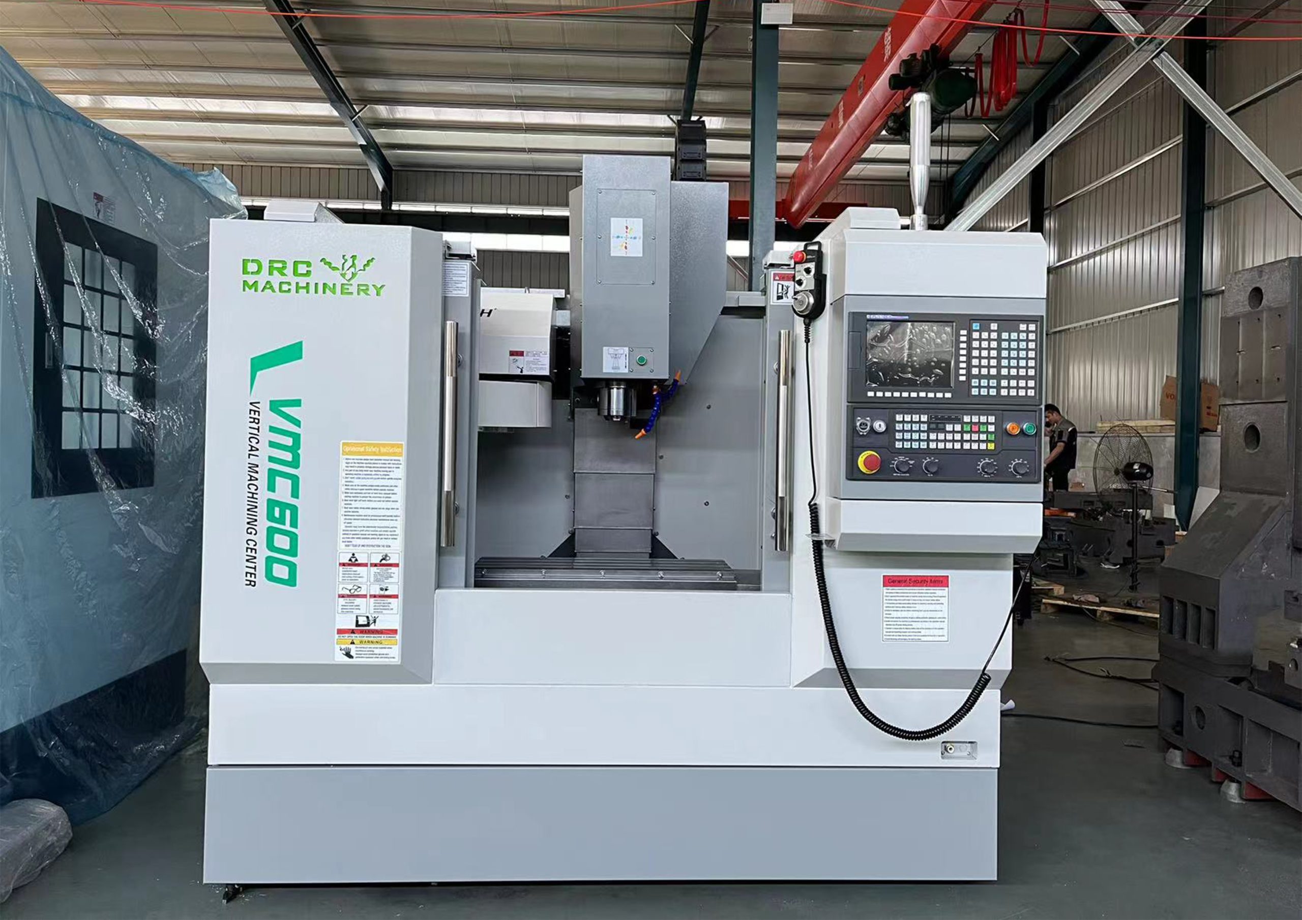 VMC600 Tornio e fresatrice verticale 3 assi - Fresatrice ad alta precisione CNS per la lavorazione di precisione dei metalli