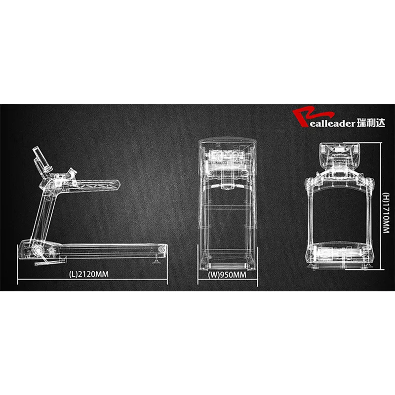 многофункциональный домашний тренажер Коммерчесий аппарат для бега RCT-900A