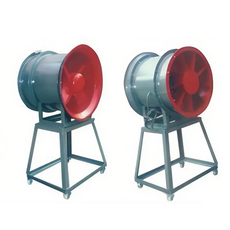 Вентилятор с водяным распылением для охлаждения и обеспыливания