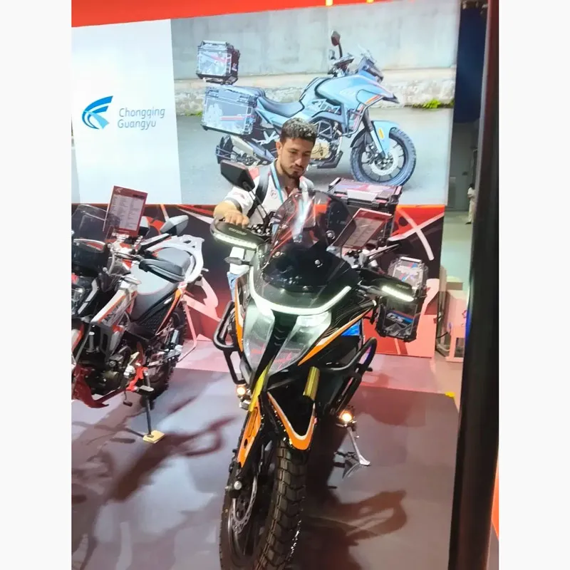 Триединство мощности, дизайна и качества — ООО Чунцин Гуанъюй Производство Мотоциклов на Кантонской ярмарке, демонстрируя международную твёрдую силу