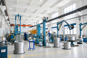 Производственная линия по изготовлению сварочной проволоки на заводе Kaixin Alloy