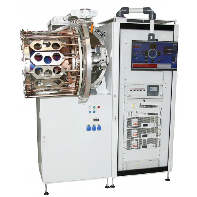 «Современная среднечастотная магнетронная вакуумная лакировальная машина для производства высококачественных покрытий»