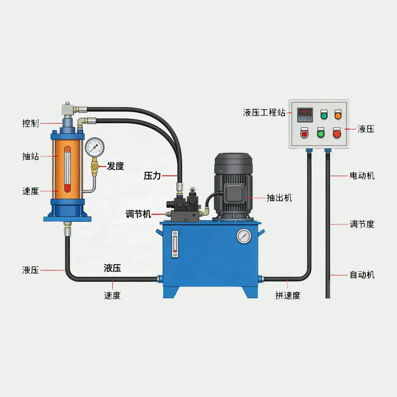 Гидравлическая станция