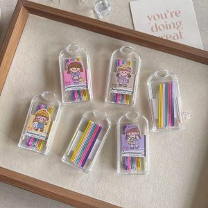 Маленькие заколки с мультяшным дизайном