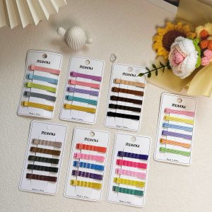 Цветные шпильки-невидимки