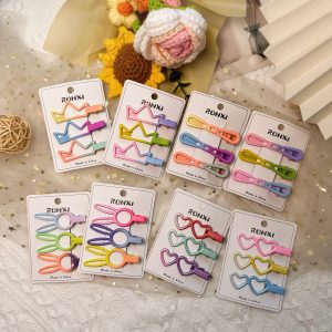 Зажимы-уточки в коробочной упаковке